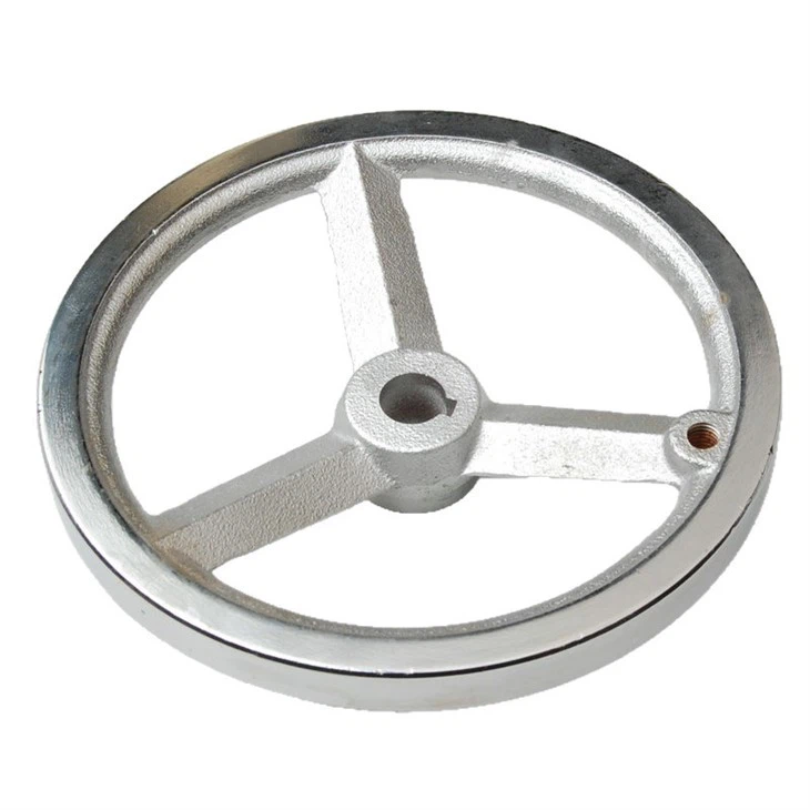 Roată mare din fontă