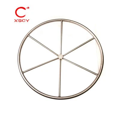 Roată industrială cu supapă din oțel inoxidabil