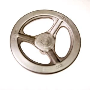 Oțel inoxidabil ștanțare manuală a roții din fabrică